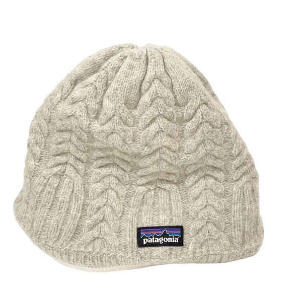 Patagonia Accessories - Patagonia Grey Cable Knit Beanie Hat Cap Unisex One Size ALL